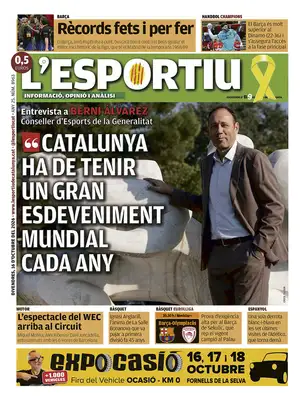 Prima Pagina "L'Esportiu"