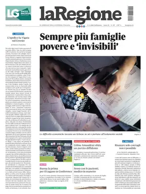 Prima Pagina "laRegione"