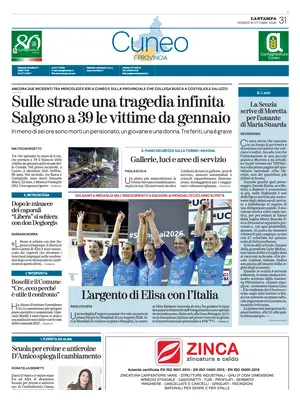 Prima Pagina "La Stampa | Cuneo"