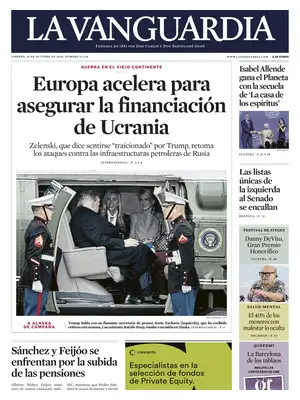 Prima Pagina "La Vanguardia"