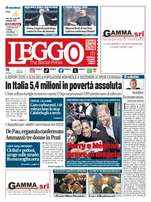 Prima Pagina "Leggo | Roma"