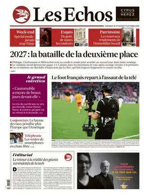 Prima Pagina "Les Échos"