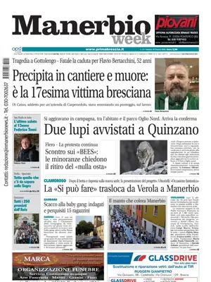 Prima Pagina "Manerbio Week"