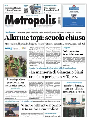 Prima Pagina "Metropolis | Napoli"