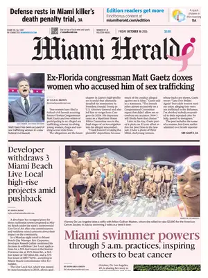Prima Pagina "Miami Herald"