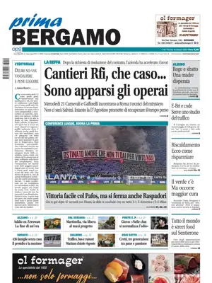 Prima Pagina "Prima Bergamo"