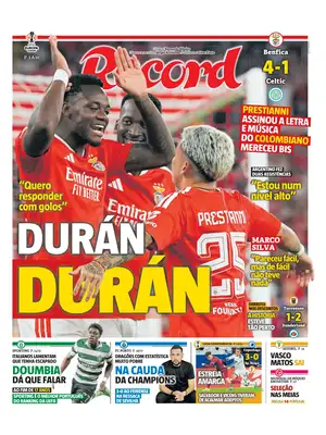 Prima Pagina "Record"