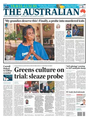 Prima Pagina "The Australian"