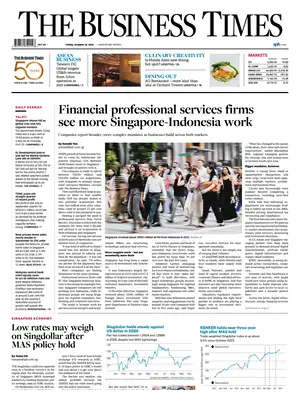 Prima Pagina "The Business Times | Singapore"