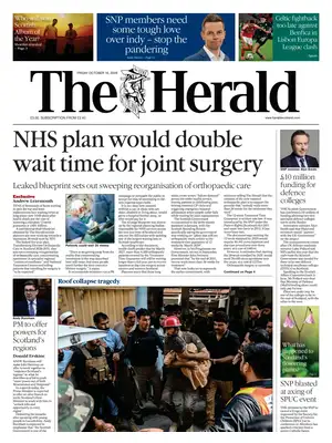 Prima Pagina "The Herald | Scotland"