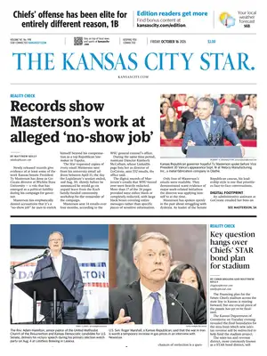 Prima Pagina "The Kansas City Star"