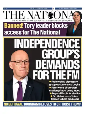 Prima Pagina "The National | Scotland"