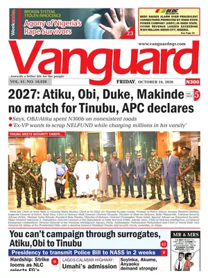 Prima Pagina "Vanguard"