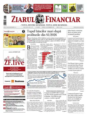 Prima Pagina "Ziarul Financiar"
