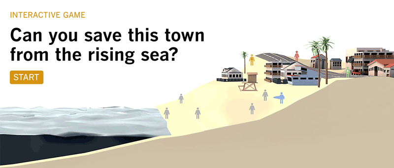 La Me Sea Level Rise California Coast - Los Angeles Times Mirror