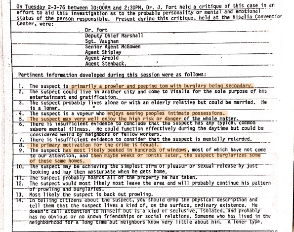 Man In The Window Trail Violence Golden State Killer Serial - Los Angeles Times Mirror