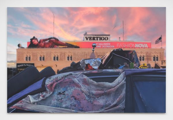 L.A.’s unofficial Statue of Liberty is a Fashion Nova billboard off the 10 Freeway